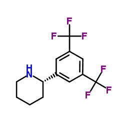 (S)-2-(3,5-BIS(TRIFLUOROMETHYL)PHENYL)PIPERIDINE picture