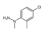 1-(4-chloro-2-methylphenyl)-1-methylhydrazine structure