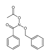 N-ACETOXY-N-BENZYLOXYBENZAMIDE structure