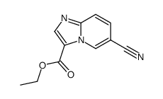 ethyl 6-cyanoimidazo[1,2-a]pyridine-3-carboxylate Structure