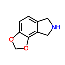 7,8-Dihydro-6H-[1,3]dioxolo[4,5-e]isoindole结构式