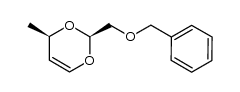 (2R,4R)-2-(benzyloxymethyl)-4-methyl-2H,4H-1,3-dioxin Structure