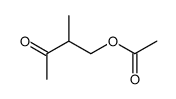 (2-methyl-3-oxobutyl) acetate Structure