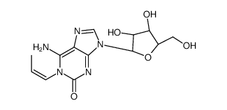 1-allylisoguanosine结构式