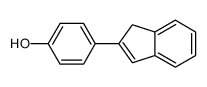 4-(1H-inden-2-yl)phenol结构式