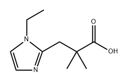 3-(1-Ethyl-1h-imidazol-2-yl)-2,2-dimethylpropanoic acid picture