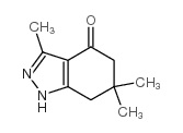 3,6,6-TRIMETHYL-1,5,6,7-TETRAHYDRO-4H-INDAZOL-4-ONE Structure