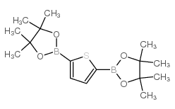 噻吩-2,5-二硼酸二频哪酯结构式