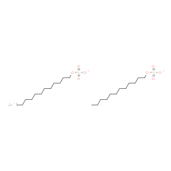 zinc dodecyl hydrogen disulphate Structure