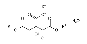 Potassium hydroxycitrate Structure