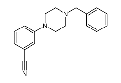 3-(4-Benzyl-piperazin-1-yl)-benzonitrile structure