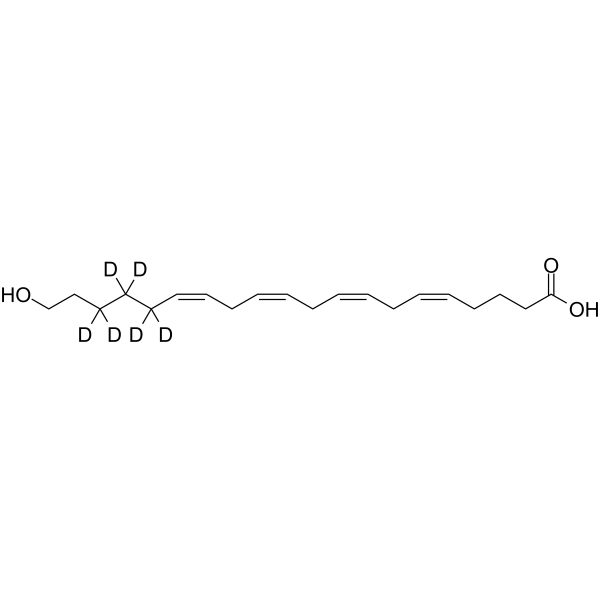 20-HETE-d6 structure