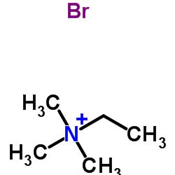 N,N,N-Trimethylethanaminium bromide structure