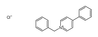 1-benzyl-4-phenylpyridin-1-ium,chloride Structure