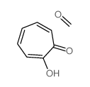 formaldehyde; 2-hydroxycyclohepta-2,4,6-trien-1-one structure