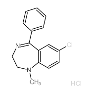 Medazepam Hydrochloride结构式