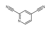 PYRIDINE-2,4-DICARBONITRILE structure