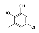 5-chloro-3-methylcatechol Structure