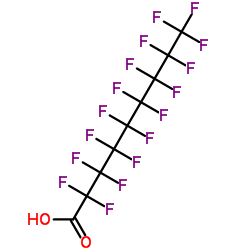 Perfluorononanoic acid structure