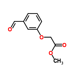 Methyl (3-formylphenoxy)acetate Structure