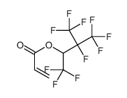 [1,1,1,3,4,4,4-heptafluoro-3-(trifluoromethyl)butan-2-yl] prop-2-enoate Structure