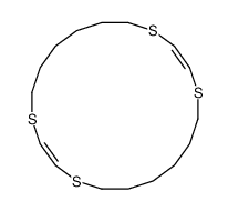 1,4,11,14-tetrathiacycloicosa-2,12-diene Structure