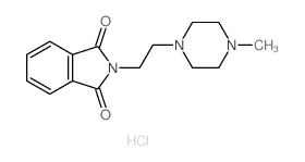 1H-Isoindole-1,3(2H)-dione,2-[2-(4-methyl-1-piperazinyl)ethyl]-, hydrochloride (1:2) picture