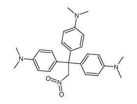 1,1,1-tris-(4-dimethylamino-phenyl)-2-nitro-ethane Structure