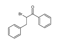 2-bromo-1,3-diphenylpropan-1-one Structure