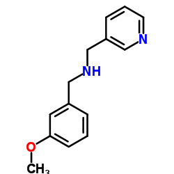 (3-METHOXY-BENZYL)-PYRIDIN-3-YLMETHYL-AMINE Structure