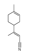 3-(4-methylcyclohex-3-en-1-yl)but-2-enenitrile Structure