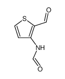 Formamide, N-(2-formyl-3-thienyl)- (9CI) structure