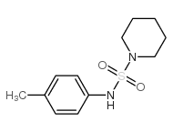 1-Piperidinesulfonamide,N-(4-methylphenyl)- structure