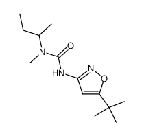 1-sec-butyl-3-(5-tert-butyl-isoxazol-3-yl)-1-methyl-urea Structure