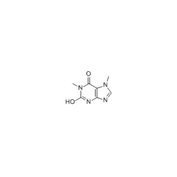 Paraxanthine Structure