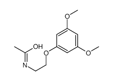 N-[2-(3,5-dimethoxyphenoxy)ethyl]acetamide Structure