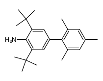 4-Amino-3.5-di-t-butyl-2'.4'.6'-trimethylbiphenyl结构式