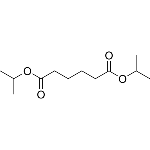 Isopropyl adipate Structure