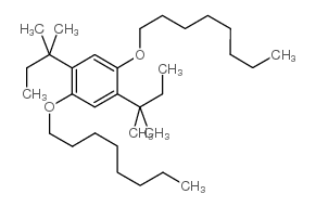 1,4-BIS(N-OCTYLOXY)-2,5-DI-TERT-PENTYLBENZENE Structure