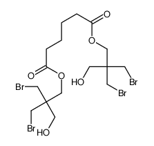 Hexanedioic acid bis[3-bromo-2-(bromomethyl)-2-(hydroxymethyl)propyl] ester picture