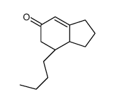 7-Butyl-1,2,3,6,7,7a-hexahydro-5H-inden-5-one structure