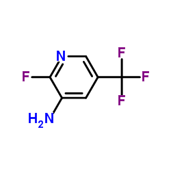 2-Fluoro-5-(trifluoromethyl)-3-pyridinamine Structure