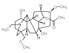 易混翠雀花碱图片