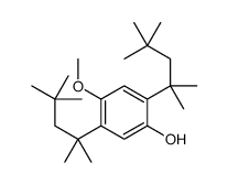 4-methoxy-2,5-bis(2,4,4-trimethylpentan-2-yl)phenol Structure