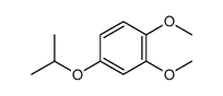 Benzene, 1,2-dimethoxy-4-(1-methylethoxy)- Structure