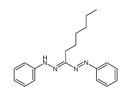 3-Hexyl-1,5-diphenyl-formazan结构式