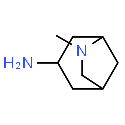 6-Azabicyclo[3.2.1]octan-3-amine,6-methyl-,endo-(9CI)结构式