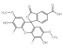 4',5'-DICHLORO-3',6'-DIHYDROXY-2',7'-DIMETHOXY-3-OXO-3H-SPIRO[ISOBENZOFURAN-1,9'-XANTHENE]-5-CARBOXYLIC ACID picture