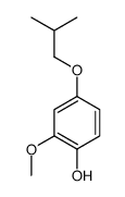 2-methoxy-4-(2-methylpropoxy)phenol结构式