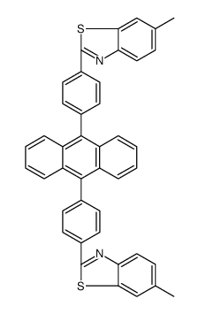 6-甲基-2-(4-(9-(4-(6-甲基苯并[d]噻唑-2-基)苯基]蒽-10-基)苯基)苯并[d]噻唑图片